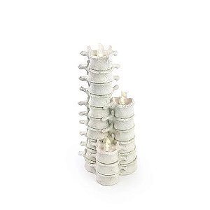Enfeite de Led Coluna de Esqueleto 28cm - 1 Un