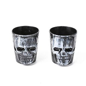 Copo Shot Monstro Halloween Sortido 20ml - 2 Un