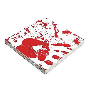 Guardanapo Estampado 32cm Folha Dupla Halloween Help - 20 Un