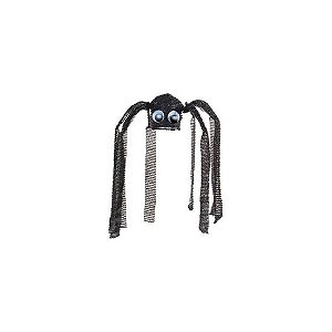 Enfeite Halloween Aranha Com Som, Luz e Movimento 35cm - 1 Un