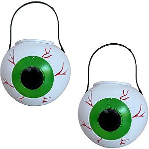 Balde Olho Halloween 15cm - 1 Un