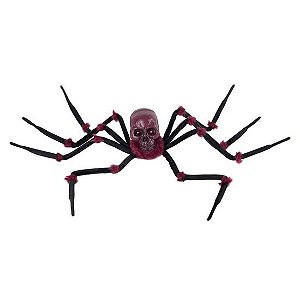 Aranha Halloween com Som, Luz e Movimento Sortido 1,15 Metros - 1 Un