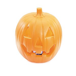 Abóbora Happy Halloween Laranja para Decoração de Halloween - 1 Un