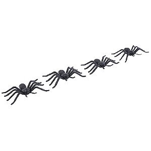 Aranha Assustadoras Decorativas - 12 Un