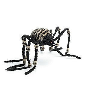 Aranha Dourada Dourado para Decoração de Halloween - 1 Un