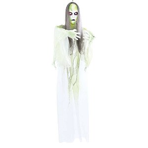 Boneca Nancy Halloween Com Som, Luz e Movimento 1,65 Metros - 1 Un