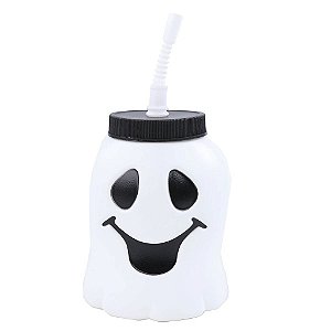 Copo de Plástico Fantasminha - 1 Un