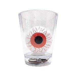 Copo Shot Olho Pisca Halloween - 1 Un