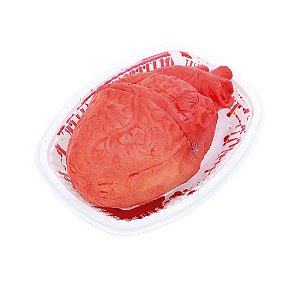 Coração Com Sangue para Decoração de Halloween - 1 Un