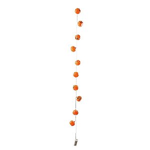 Cordão Abóboras para Decoração de Halloween - 1Un