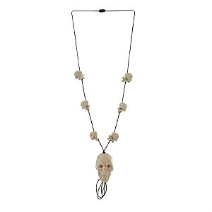 Cordão Caveira Para Enfeite - Tam. Aprox. 60Cm