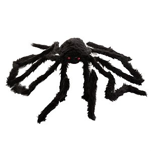 Enfeite Aranha Halloween Com Luz 1,50 Metros - 1 Un