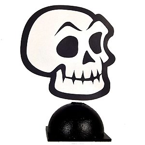 Enfeite de Mesa Festa Halloween - Crânio