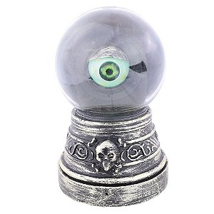 Globo Olho Mágico Halloween Com Luz - 1 Un