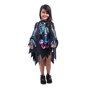 Kit Poncho Esqueleto - Cromus - 1 Un