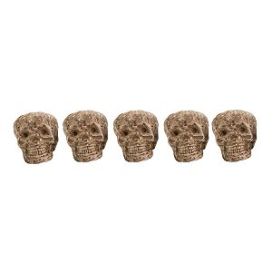 Mini Crânio Decorativo 4,5cm - 5 Un