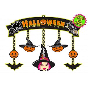 Móbile Halloween Neon - 1 Un