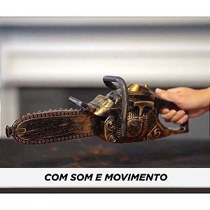 Motoserra Eletrônica Com Som e Movimento - 1 Un