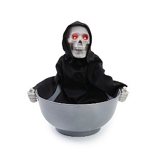Petisqueira Marvin para Decoração de Halloween - 1 Un