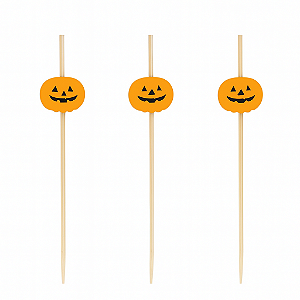 Pick Decorativo Caveira 20cm - 12 Un
