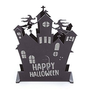 Porta Guardanapo Castelo para Decoração de Halloween - 1 Un