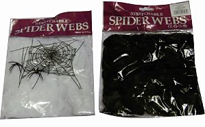 Teia de Aranhas - Decoração de Halloween