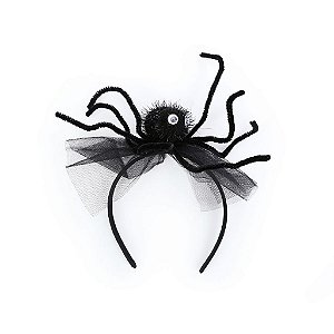 Tiara Aranha Divertida Halloween - 1 Un