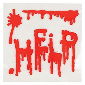 Adesivo Gel Help Sangue 19x19cm - 1 Un