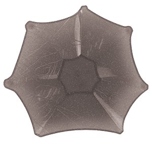Bandeja Plástica Formato Teia de Aranha 30cm - 1 Un