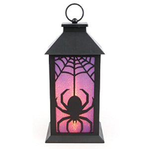 Lamparina Teia de Aranha Com Luz 30cm - 1 Un
