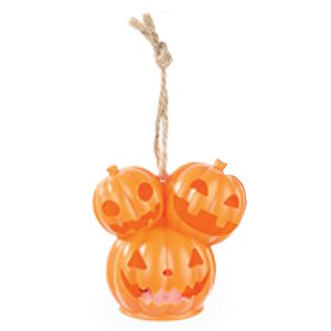 Lanterna Mini Trio de Abóboras Com Luz 8cm - 1 Un