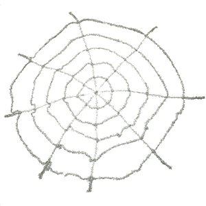 Teia de Aranha Grande Branca 3,00 Metros - 1 Un