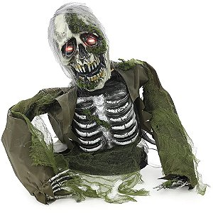 Zumbi Cedrik Com Som, Luz e Movimento 37,5cm - 1 Un
