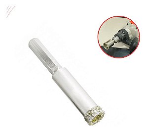 Broca 12mm Diamantado P/ Porcelanato Cerâmica Mármore