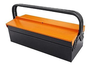 Caixa De Ferramentas De Metal 3 Gavetas 20cm X 50cm X 17cm