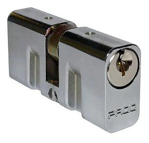 Cilindro Miolo Fechadura Pado Zamac Cromado Reposição