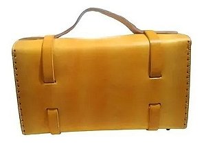 Maleta Couro Eletricista , Pedreiro M 36cmx14cmx20cm