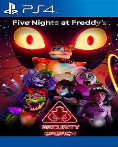 Five Nights at Freddys Security Breach PS4 Mídia Digital