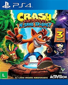 Crash Bandicoot N. Sane Trilogy PS4 Mídia Digital