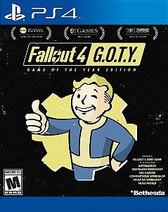 Fallout 4 Game of the Year Edition PS4 Mídia Digital