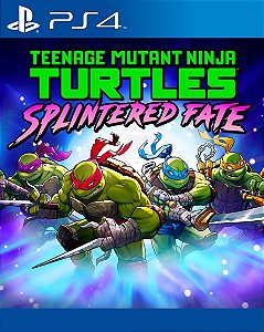 Tartarugas Ninja: O Destino de Splinter PS4 Mídia Digital