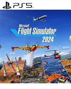 Microsoft Flight Simulator 2024 Standard Edition PS5 Mídia Digital