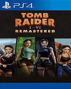 Tomb Raider I-VI Remastered Bundle PS4 Mídia Digital