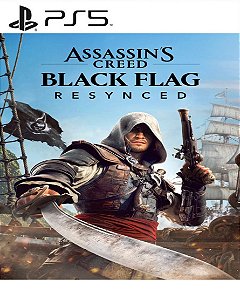 Assassins Creed Black Flag Resynced PS5 Mídia Digital