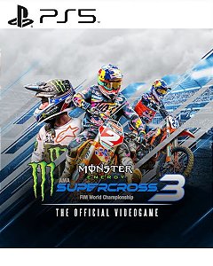 Monster Energy Supercross - The Official Videogame 3 PS5 Mídia Digital