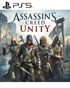 Assassins Creed Unity PS5 Mídia Digital