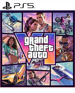 GTA 6 Grand Theft Auto VI PS5 Mídia Digital