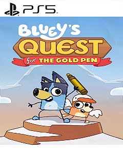 Blueys Quest for the Gold Pen PS5 Mídia Digital