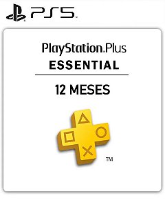PlayStation Plus Essencial 12 Meses PS5 - Mídia Digital ( Leia a Descrição )