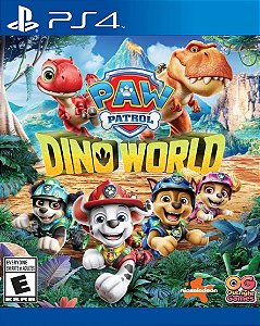 Patrulha Canina O Mundo dos Dinossauros PS4 Mídia Digital